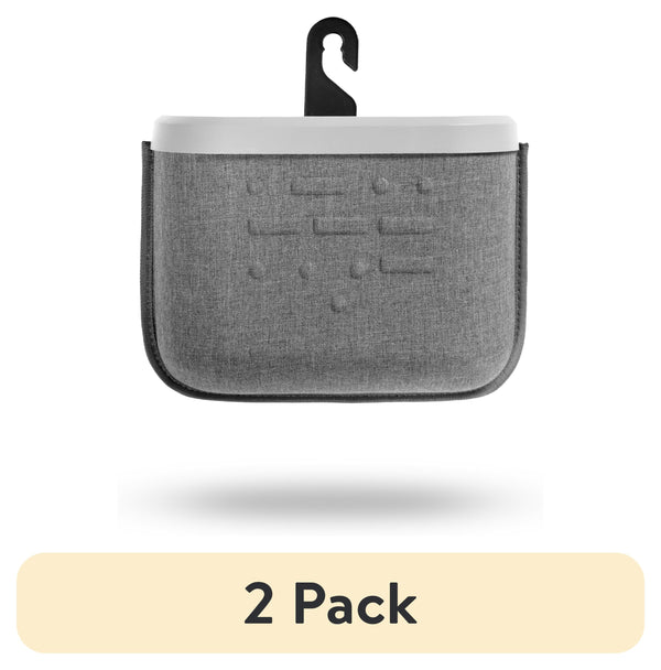 (2 pack) Auto Drive MOLLE Strap Compatible Trash Can, Universal, AZ533782