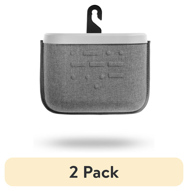 (2 pack) Auto Drive MOLLE Strap Compatible Trash Can, Universal, AZ533782