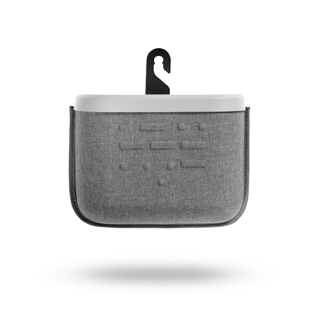 (2 pack) Auto Drive MOLLE Strap Compatible Trash Can, Universal, AZ533782